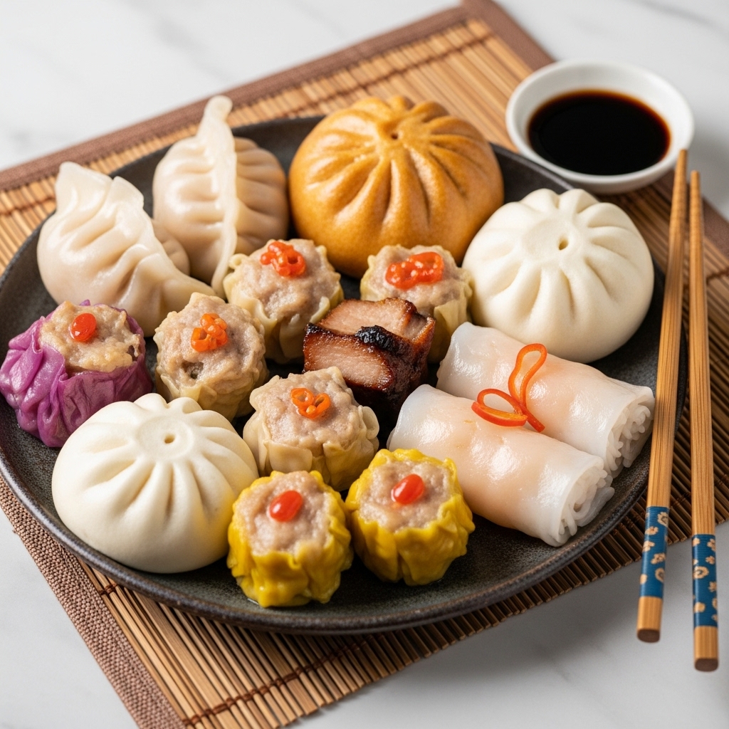 Mouthwatering Gluten-Free Chinese Brunch Dim Sum Feast
