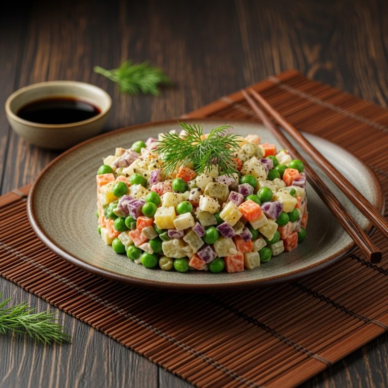 “Mouthwatering Gluten-Free Russian Salad: A Sensational Cinematic Dish”