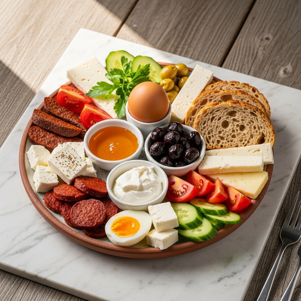 Mouthwatering Gluten-Free Turkish Breakfast Platter