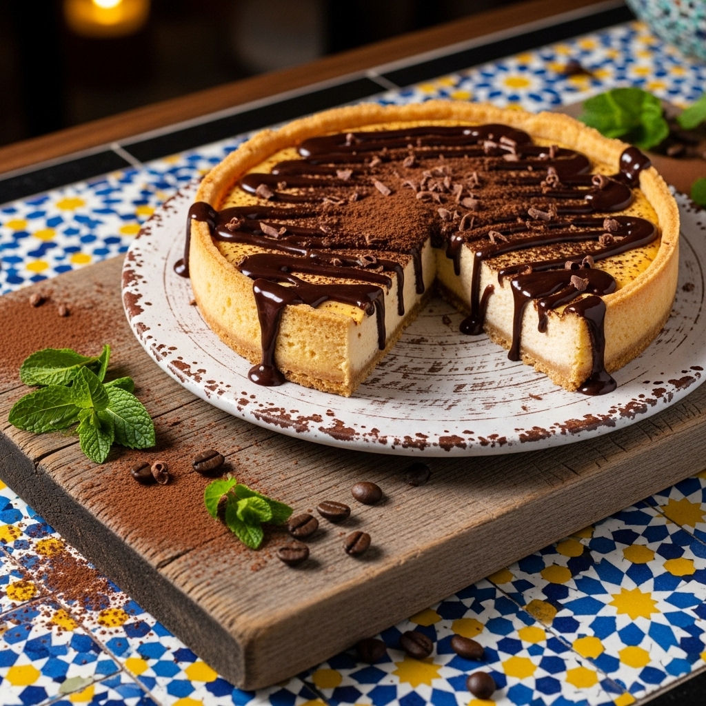 Mouthwatering Irish Cream Cheesecake Tart