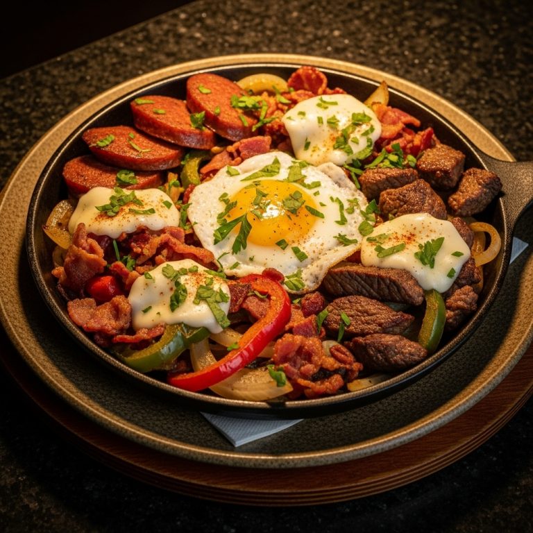 Mouthwatering Keto Argentinian Breakfast Skillet – A Sensory Feast