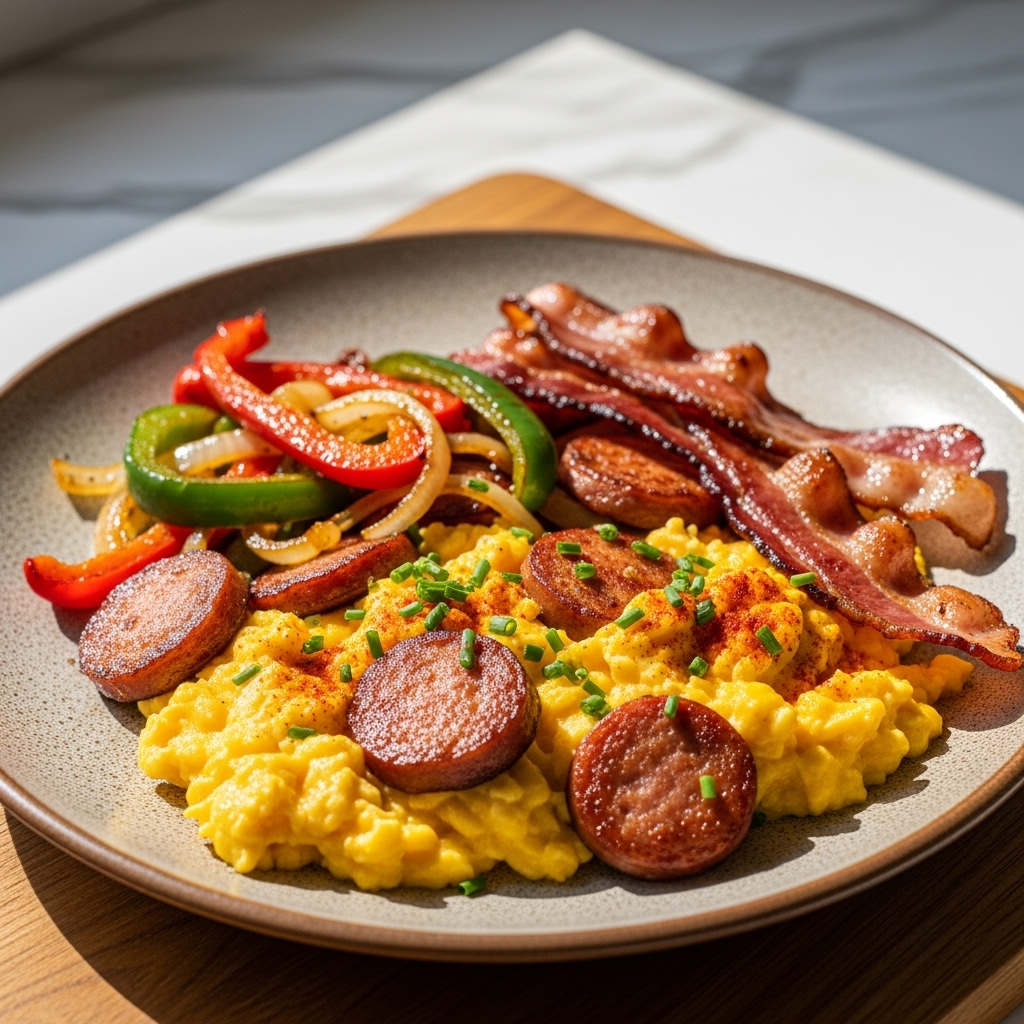 Mouthwatering Keto Hungarian Breakfast – A Cinematic Experience