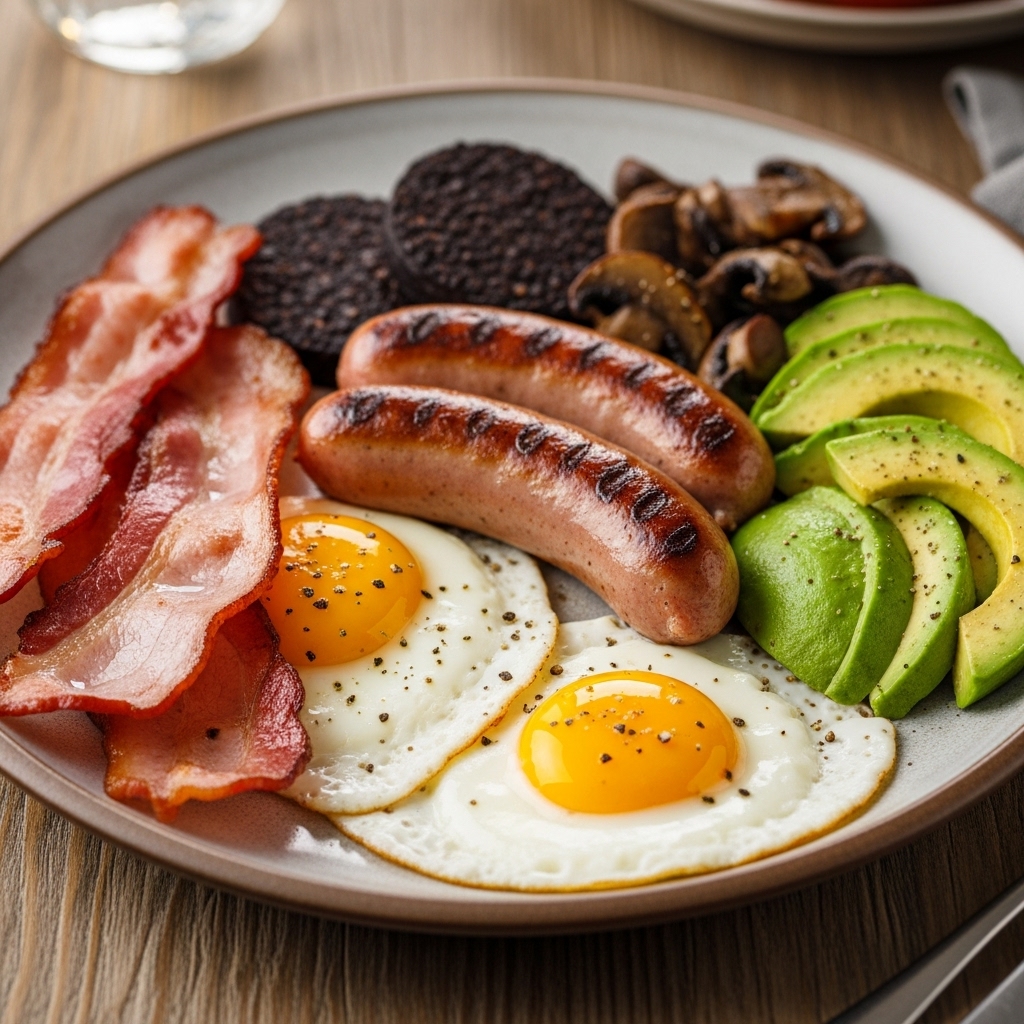 Mouthwatering Keto Scottish Breakfast: A Sensory Delight