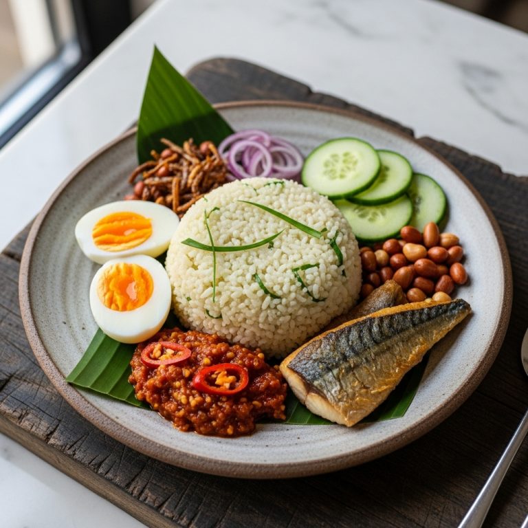 Mouthwatering Malaysian Paleo Breakfast Nasi Lemak: A Sensory Feast