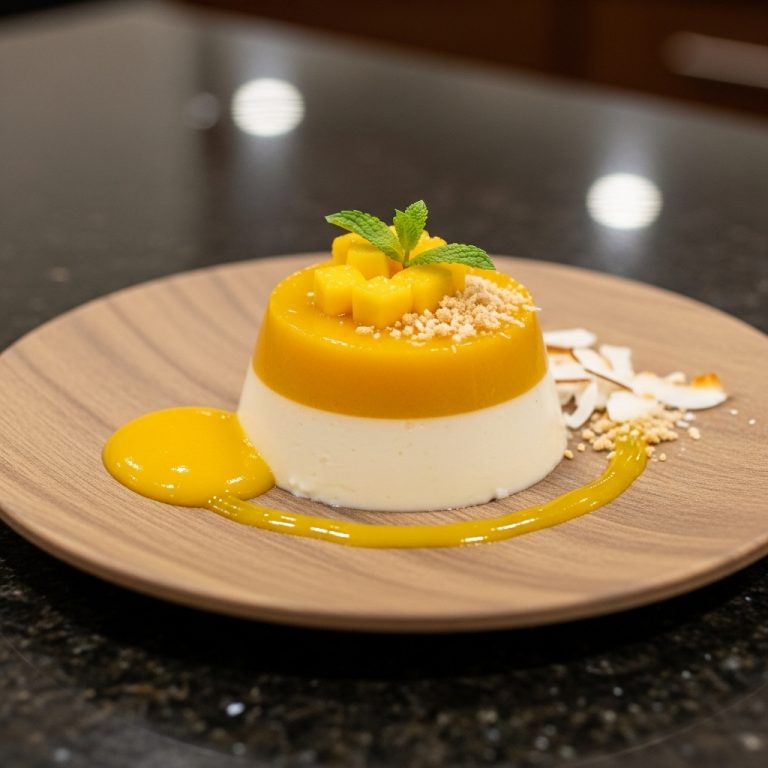 Mouthwatering Mango Coconut Panna Cotta: A Heavenly Indian Dessert Experience