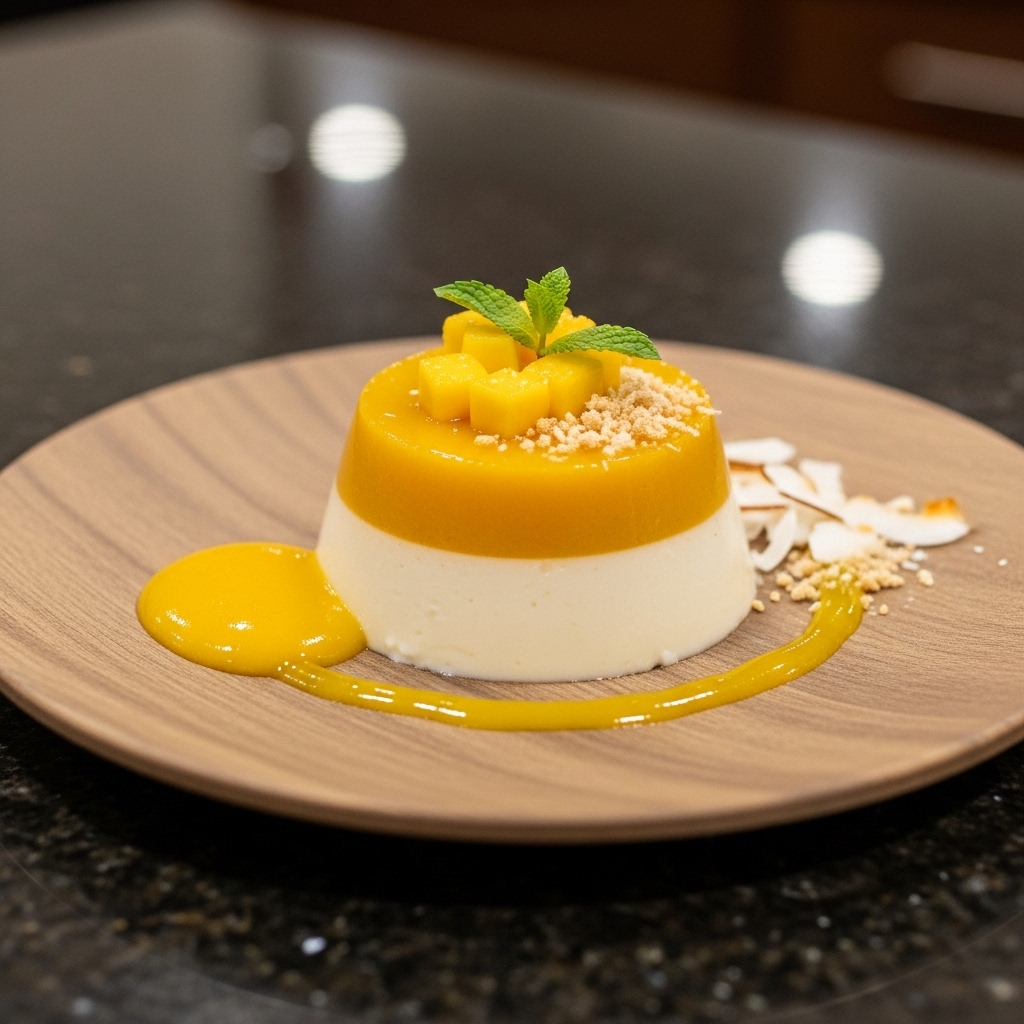 Mouthwatering Mango Coconut Panna Cotta: A Heavenly Indian Dessert Experience