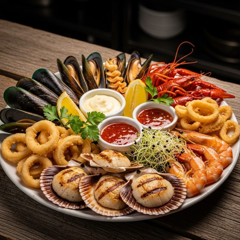 Mouthwatering New Zealand Seafood Platter: A Sumptuous Snack for Food Enthusiasts
