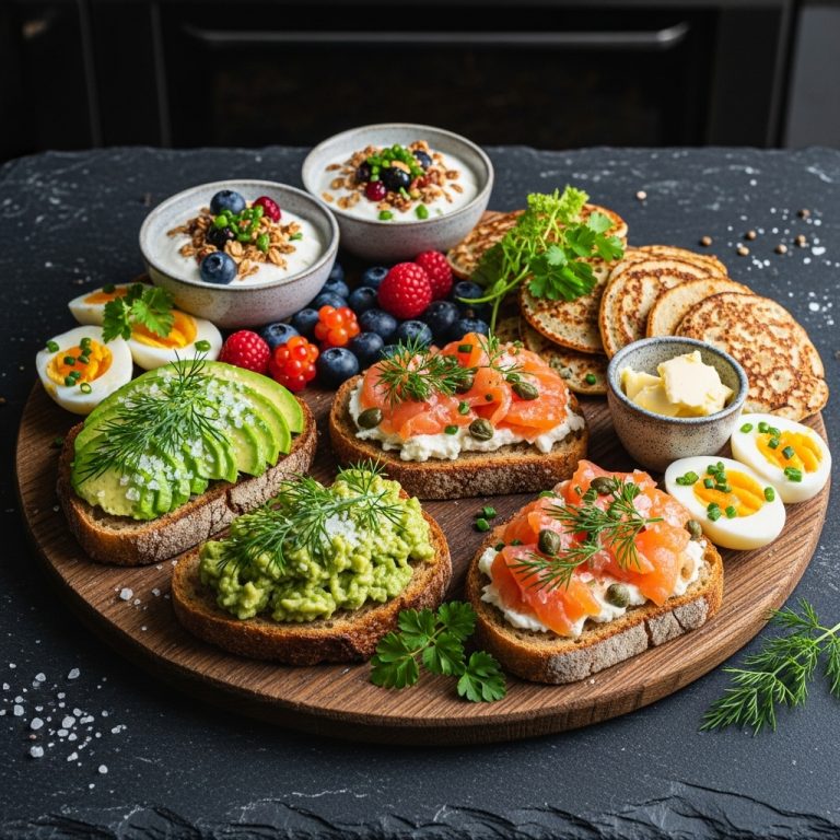 Mouthwatering Nordic Gluten-Free Breakfast Feast
