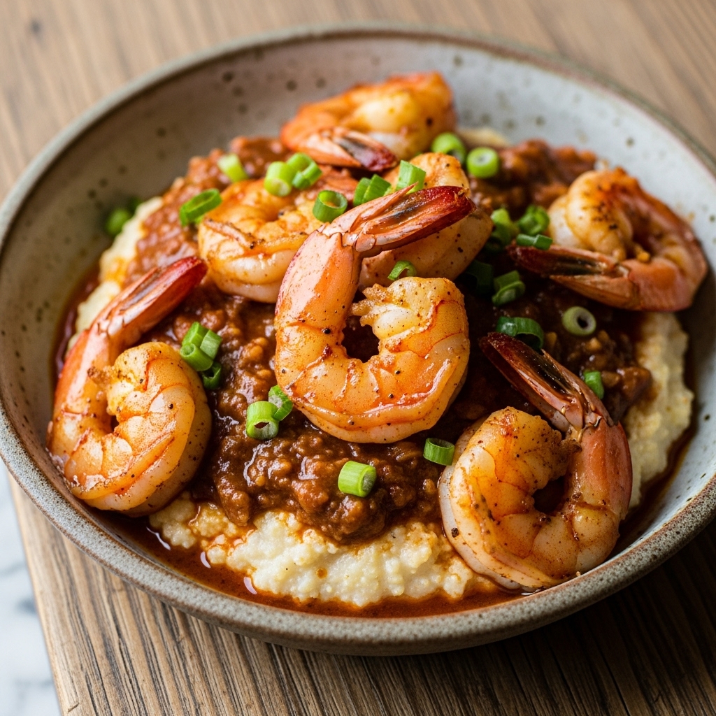 Mouthwatering Paleo Cajun Shrimp and Grits Brunch Delight