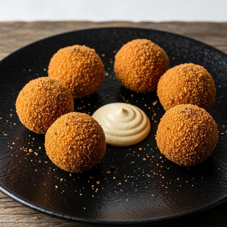 Mouthwatering Paleo Dutch Snack: Bitterballen with Cumin Aioli