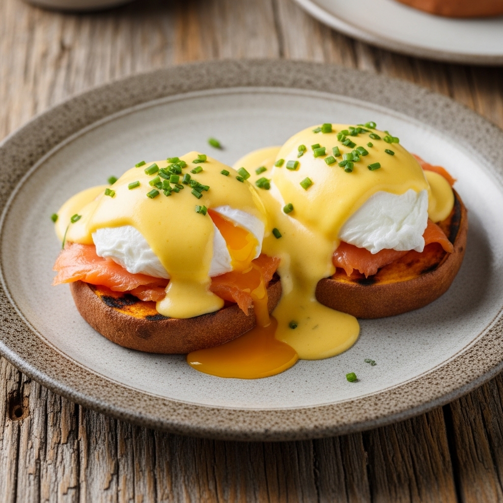 Mouthwatering Paleo French Breakfast: Eggs Benedict au Hollandaise