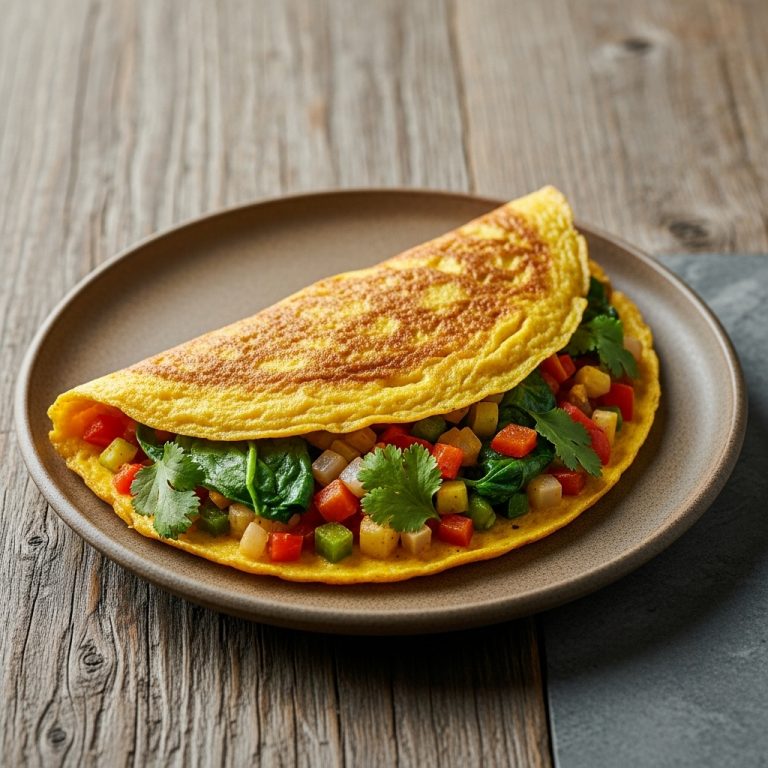 Mouthwatering Paleo-Friendly Indian Breakfast Omelette Delight