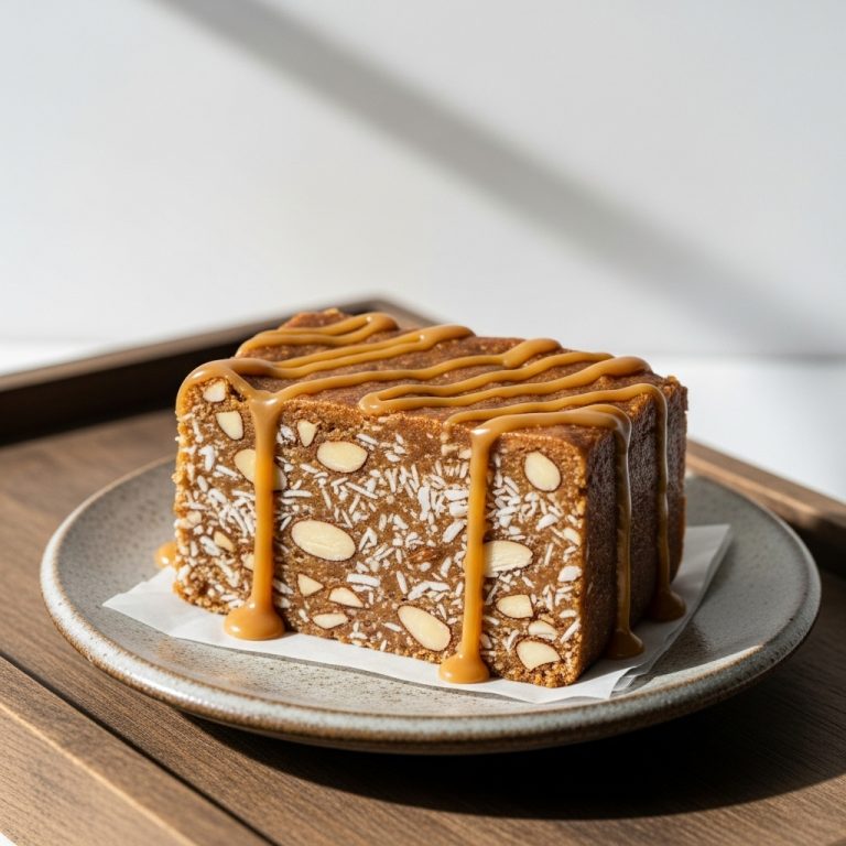 “Mouthwatering Paleo-Friendly Kenyan Dessert: Coconut-Almond Fudge Slice”