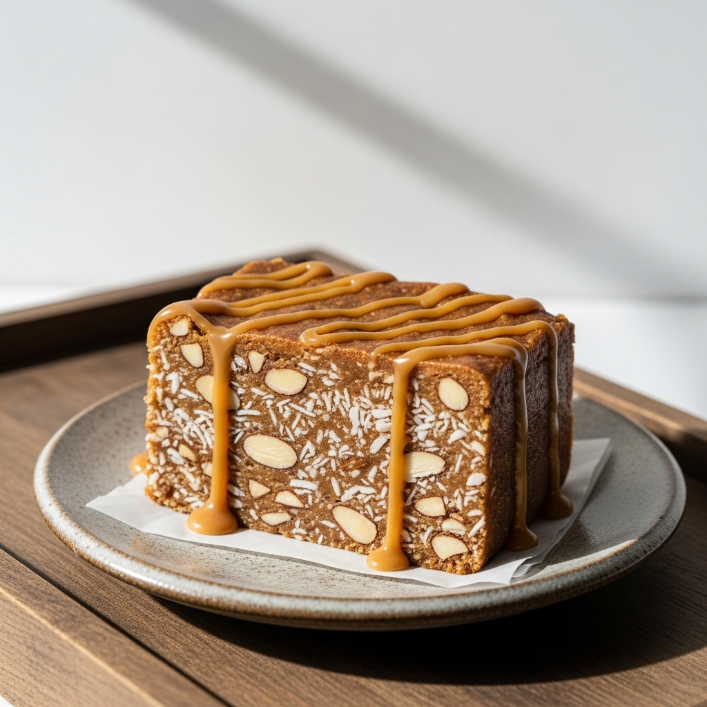 “Mouthwatering Paleo-Friendly Kenyan Dessert: Coconut-Almond Fudge Slice”