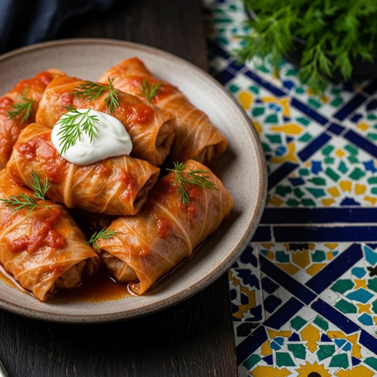 Mouthwatering Paleo Russian Stuffed Cabbage Rolls