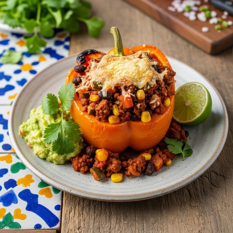 Mouthwatering Paleo Tex-Mex Stuffed Bell Peppers – A Sensory Feast!