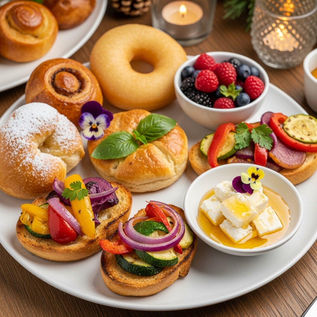 Mouthwatering Portuguese Vegetarian Brunch: Delicacies of the Azores