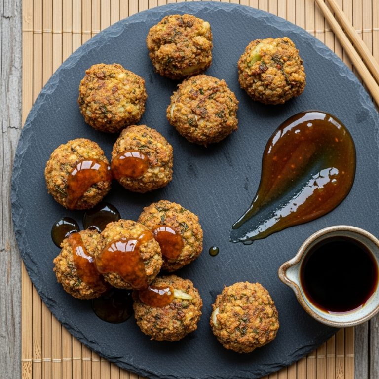 Mouthwatering Scottish Paleo Haggis Cauliflower Bites with Whisky-Infused Sauce