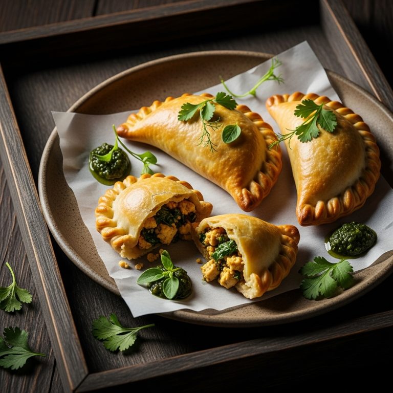 “Mouthwatering Vegan Argentinian Empanadas with Herbed Tofu Filling”
