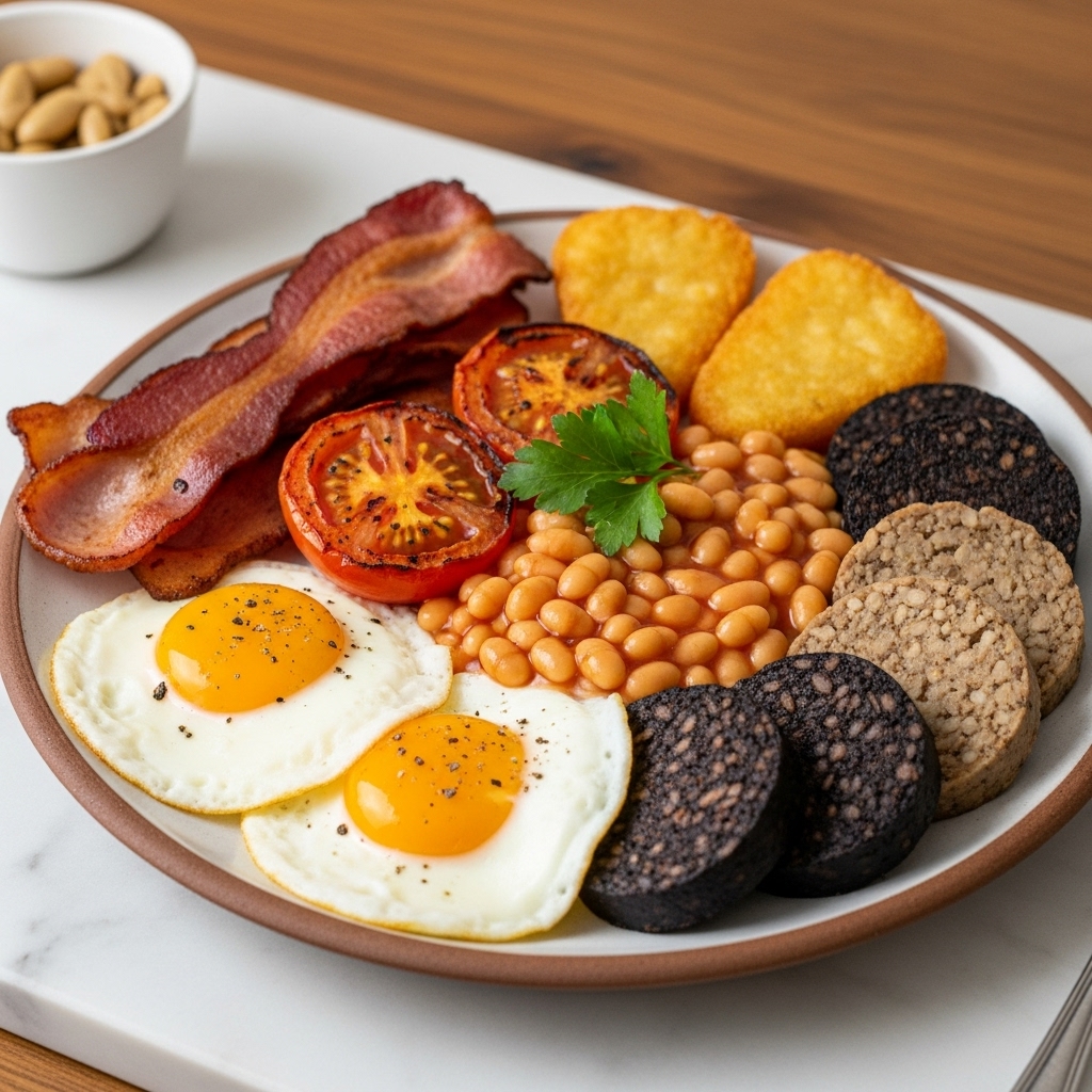 “Mouthwatering Vegan Irish Breakfast – A Delightful Plant-Based Twist on a Classic”