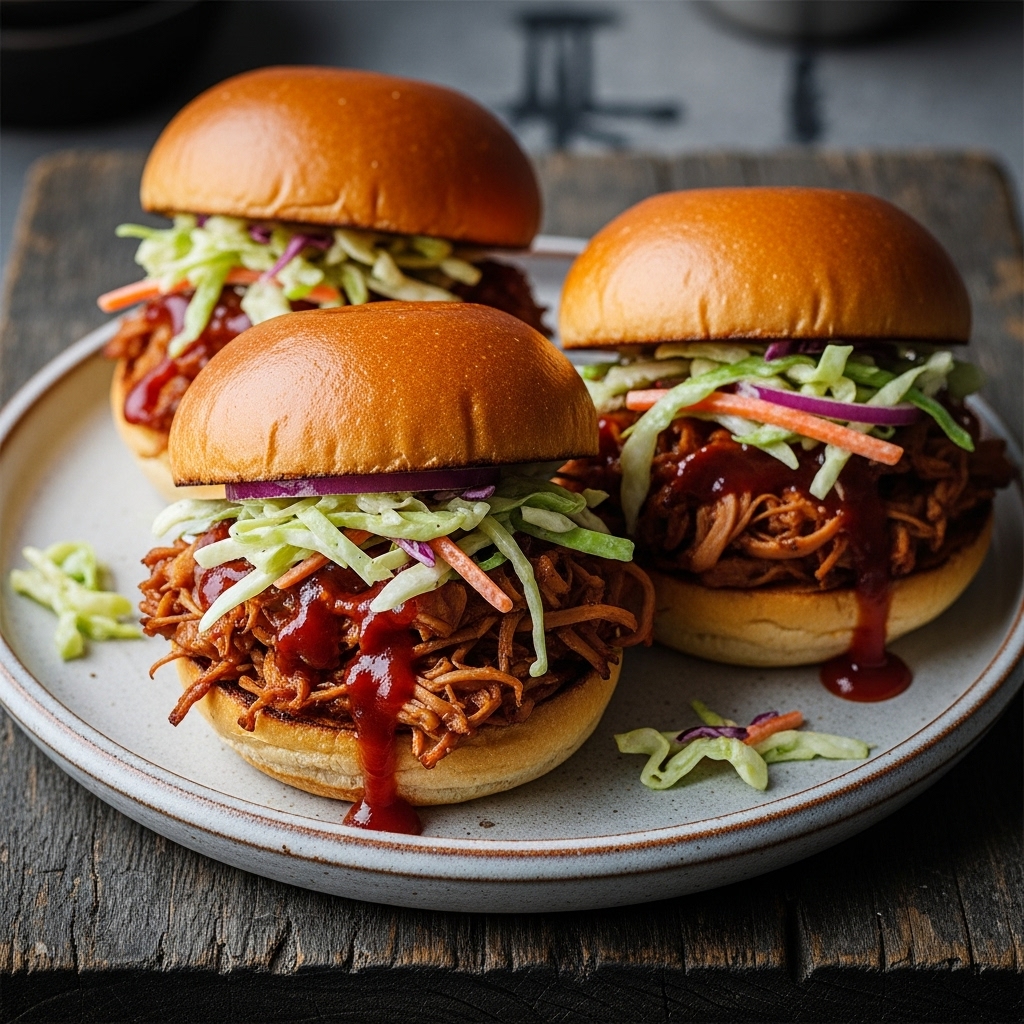“Mouthwatering Vegan Smoky BBQ Jackfruit Sliders – Easy to Make at Home!”