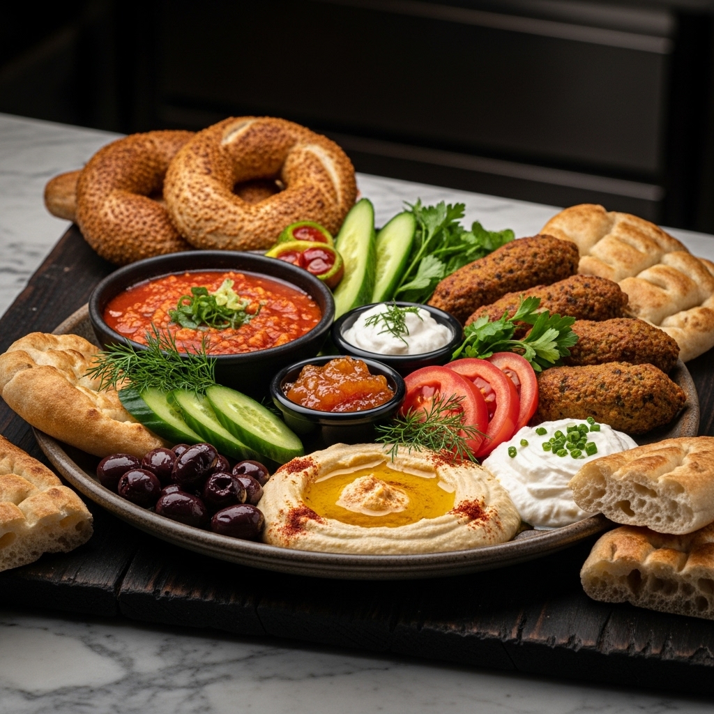 “Mouthwatering Vegan Turkish Breakfast: A Sensory Journey”
