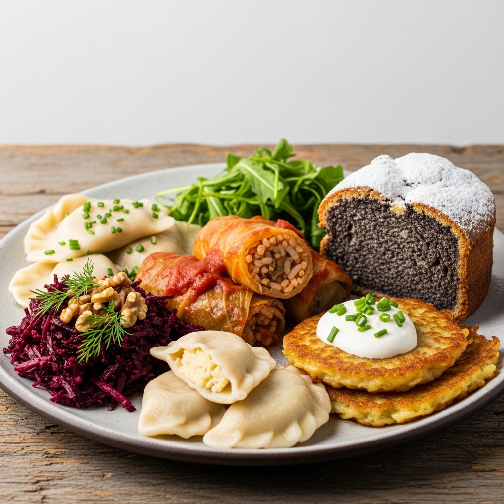 Mouthwatering Vegetarian Polish Brunch Feast