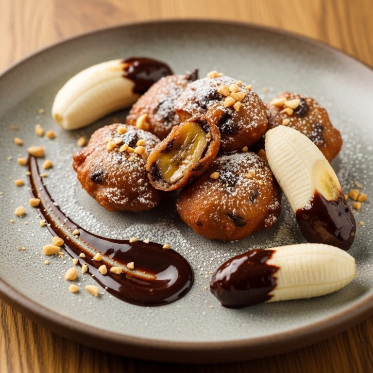 Nigerian Chocolate-Banana Fritters: A Delightful Cinematic Dessert Experience
