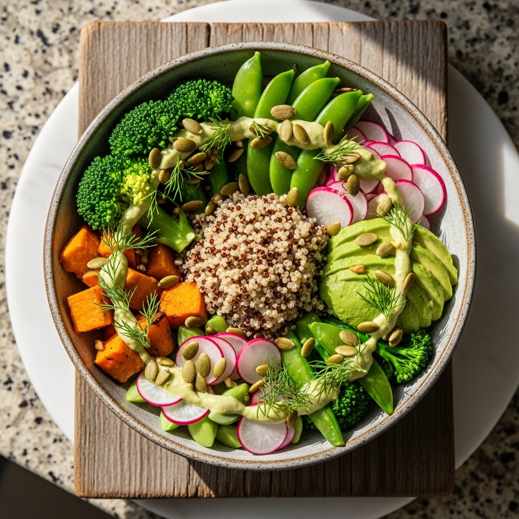 Nordic Bowl – A Revitalizing Vegetarian Feast