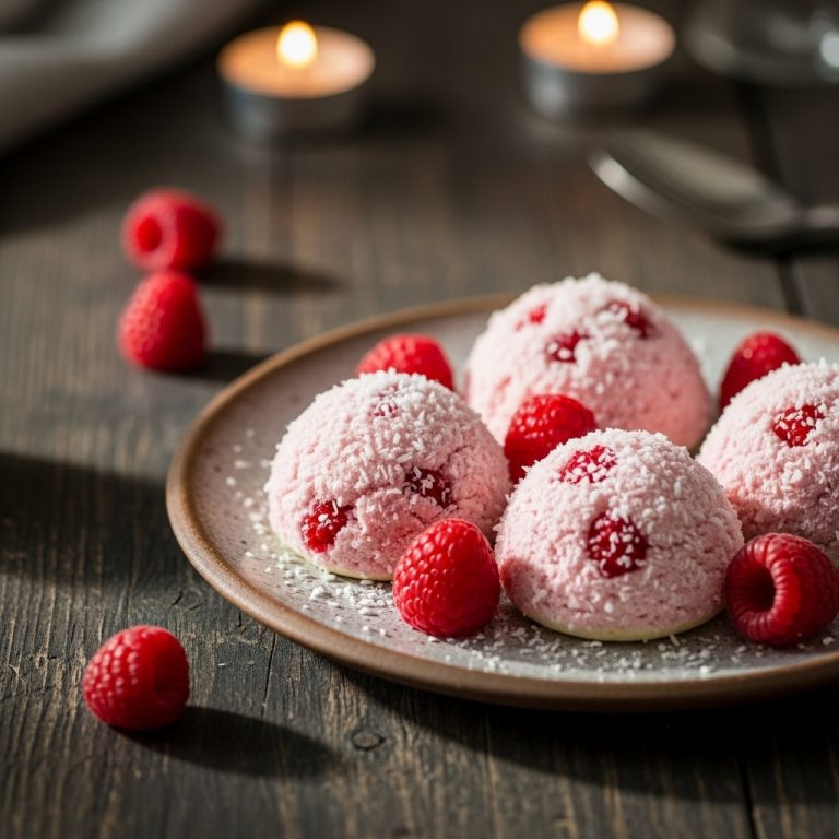 Nordic Brunch Sweet – Paleo Raspberry Coconut Clouds