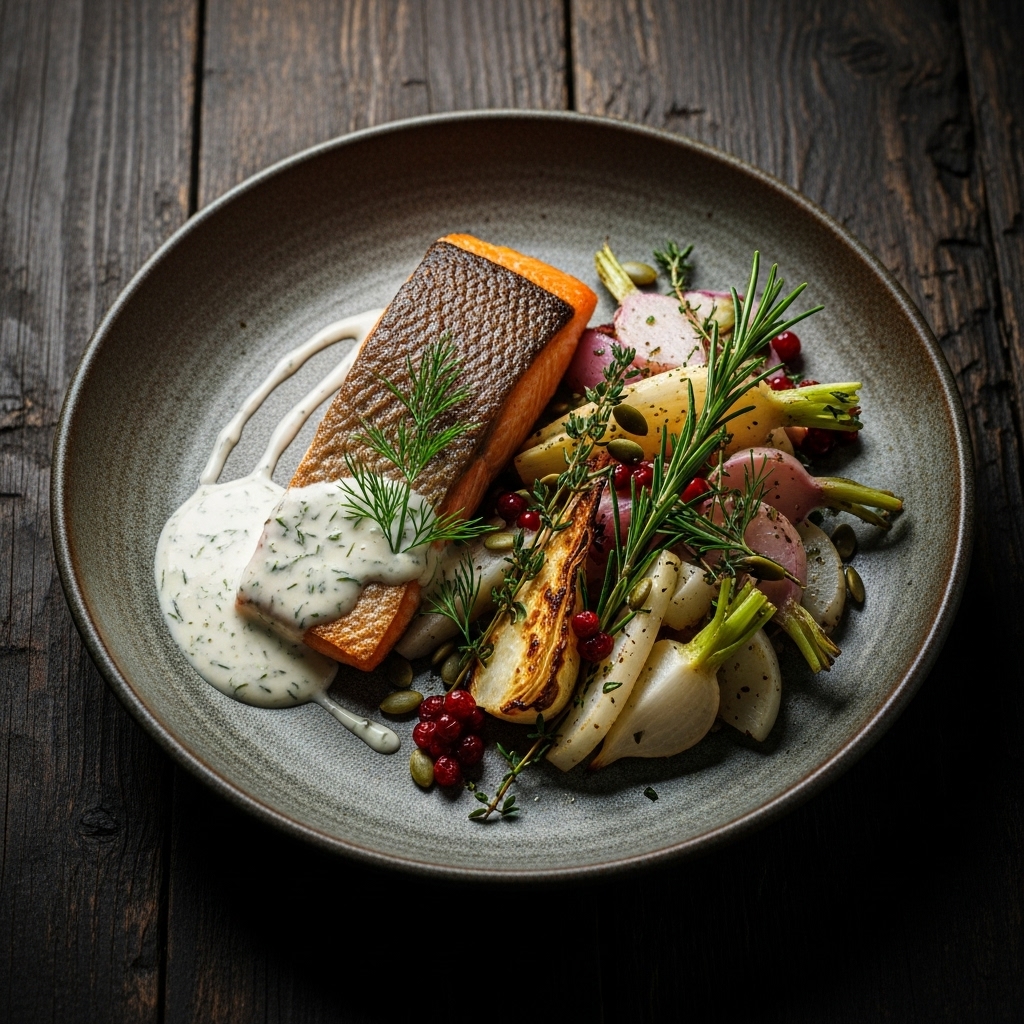 Nordic Dinner Symphony – A Keto Delight for Renewed Energy