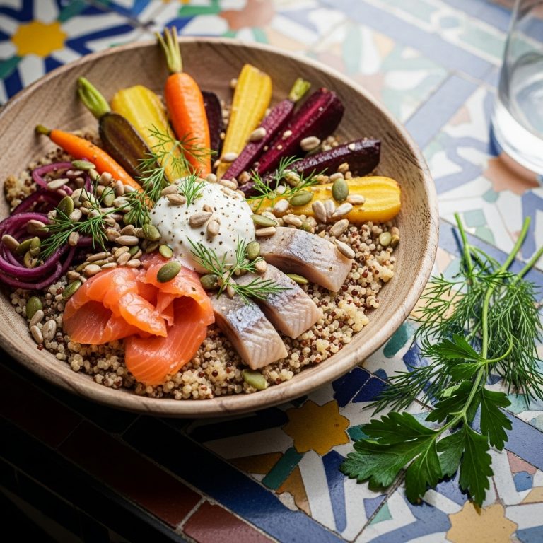“Nordic Energizer Bowl: A Gluten-Free Rejuvenation”