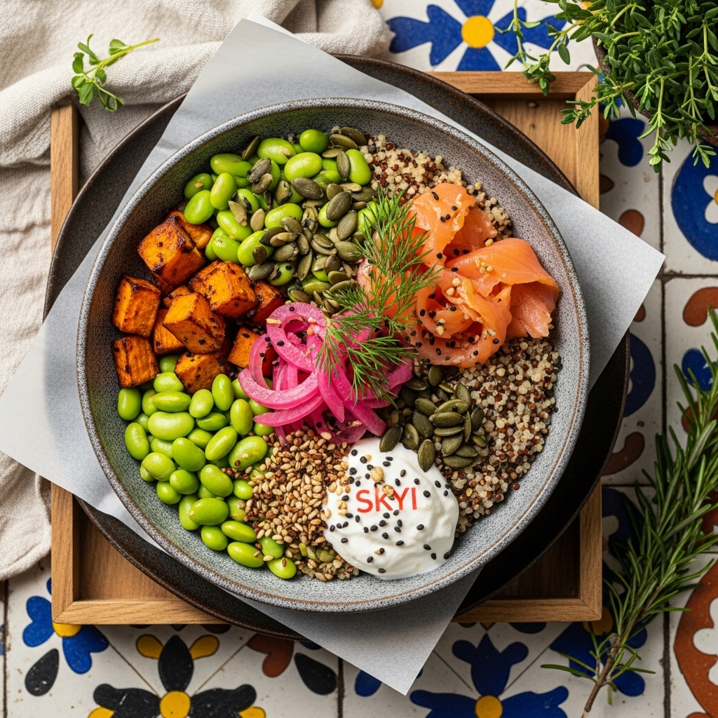 Nordic Energy Bowl: A Symphony of Vibrant Flavors and Nutrients