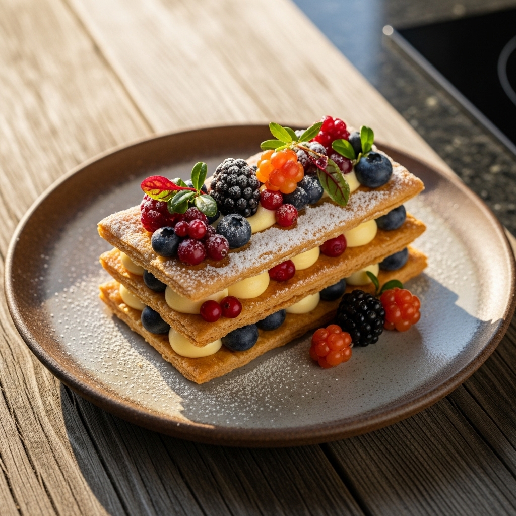 Nordic Forest Berry Mille-Feuille