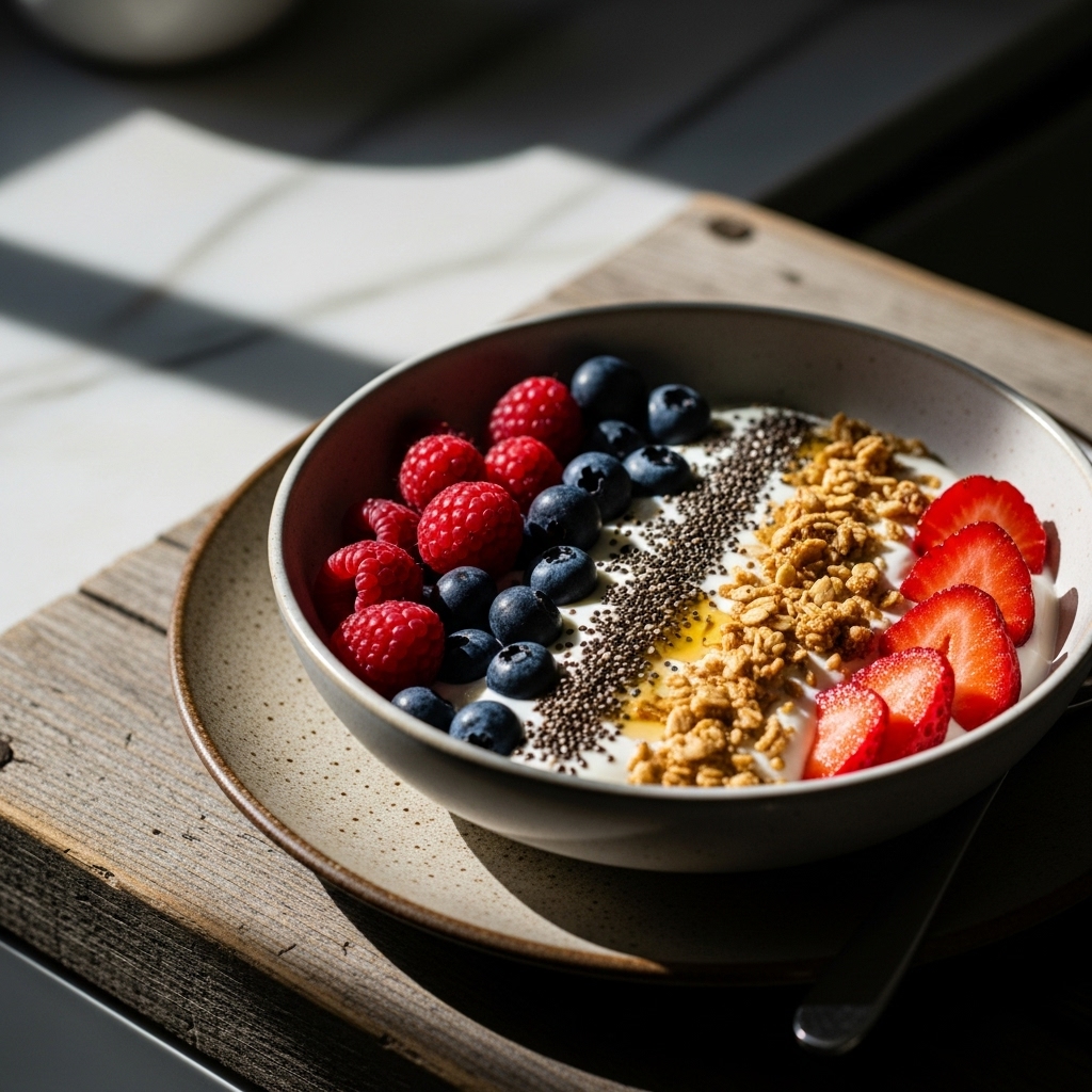 Nordic Morning Rejuvenation: A Vegetarian Breakfast Bowl