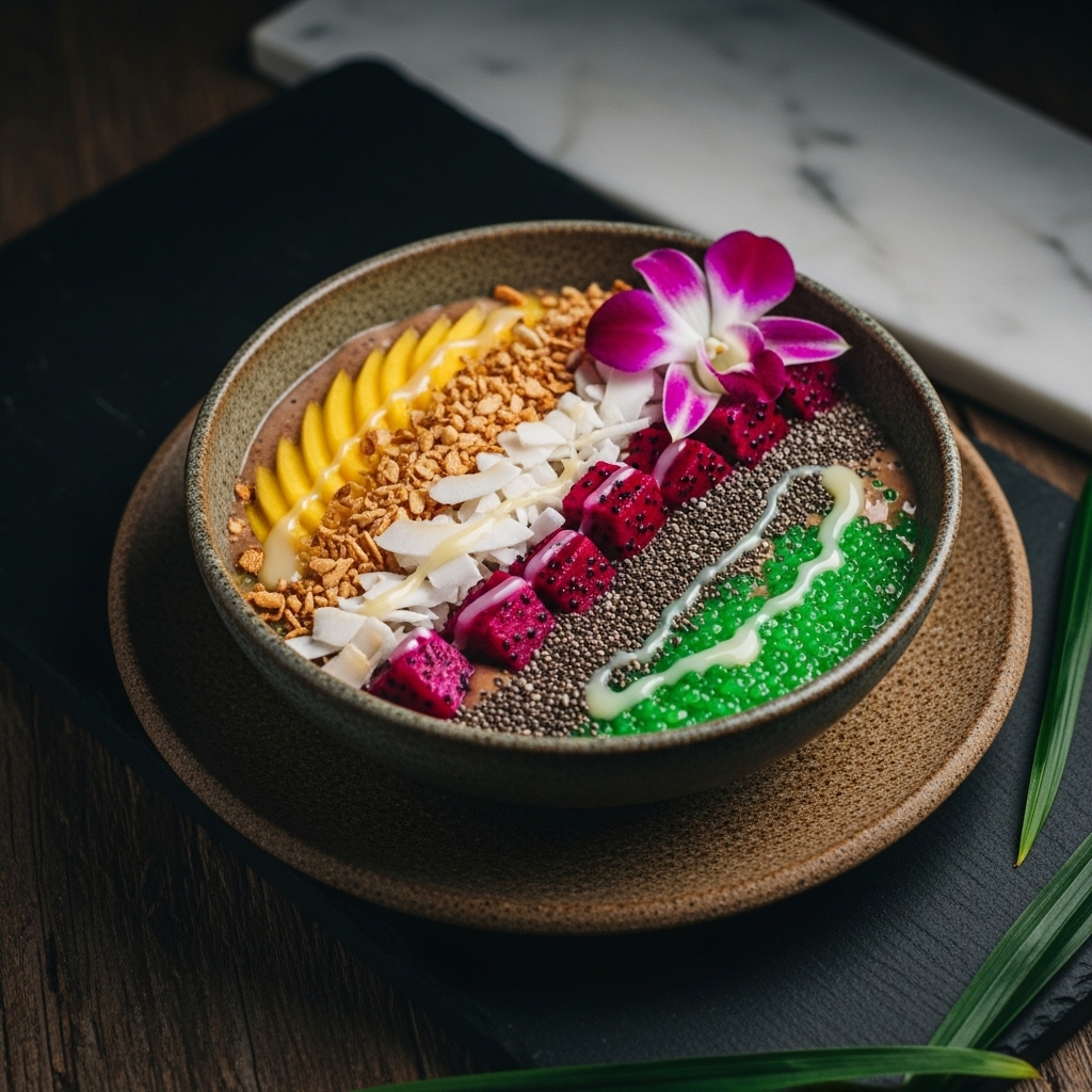 Nourishing Vietnamese Brunch Smoothie Bowl