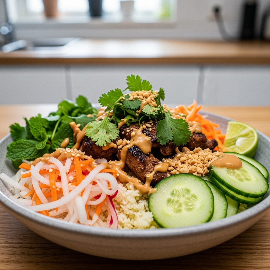 Nourishing Vietnamese Keto Bowl