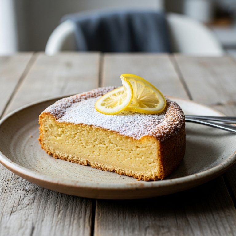 Paleo Almond Flour Lemon Torte