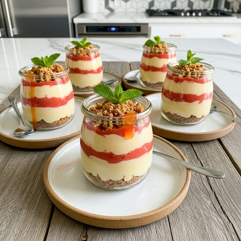 Paleo Brazilian Guava Cheesecake Parfaits