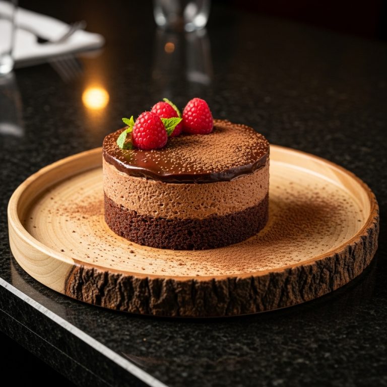 Paleo Chocolate Mousse Cake