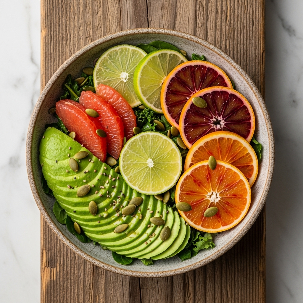 Paleo Citrus Avocado Power Bowl