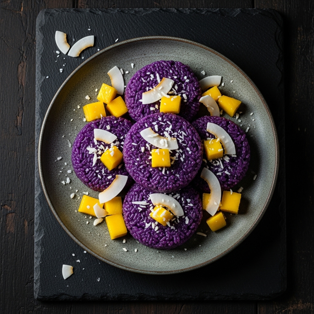Paleo Filipino Mango Sticky Rice Cakes Recipe