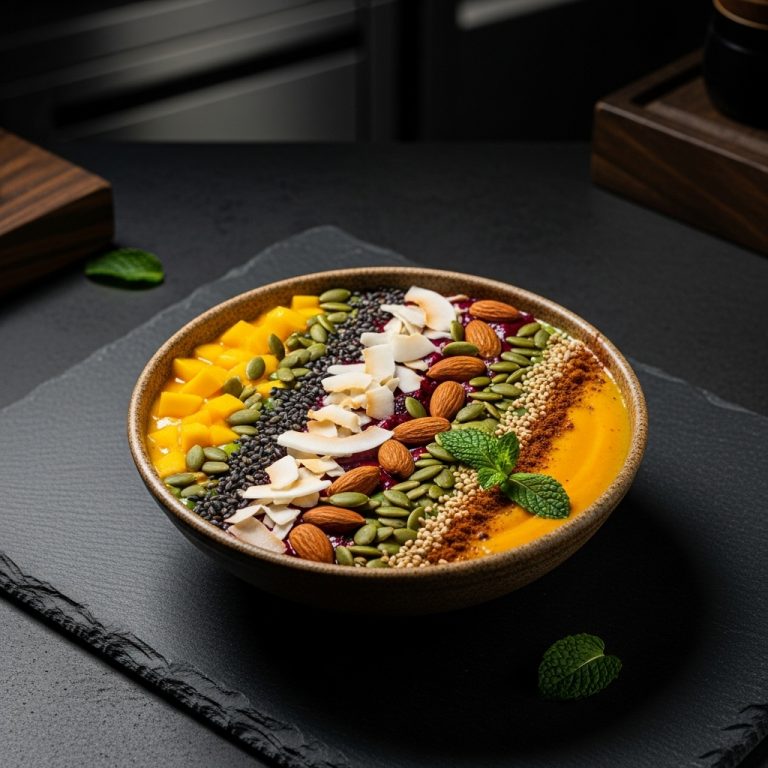 Paleo-Friendly Indian Spiced Smoothie Bowl