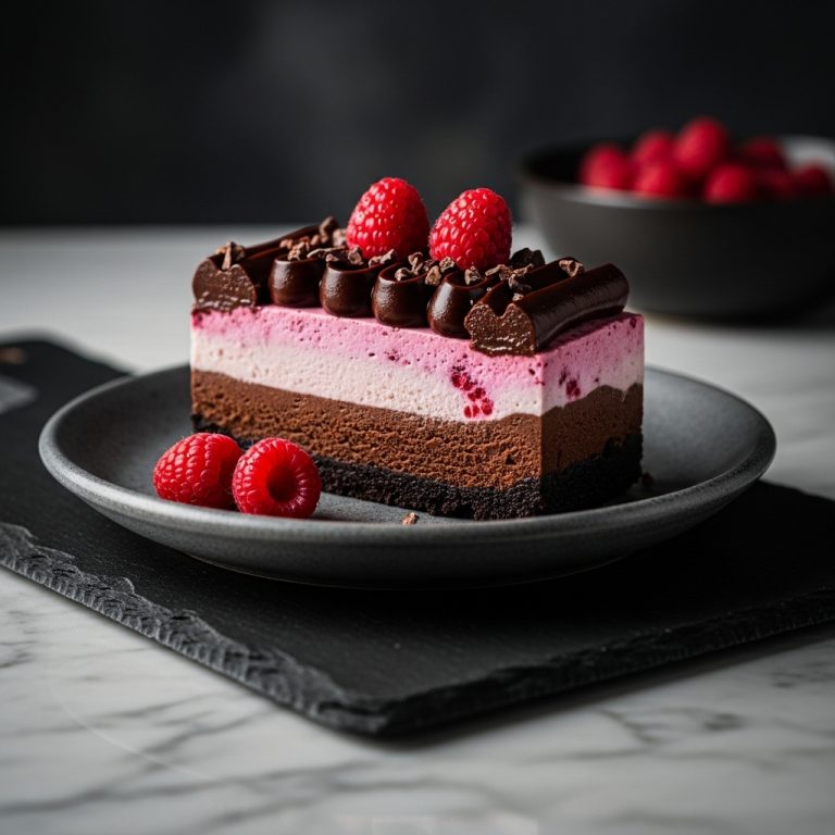 Paleo Frozen Chocolate Raspberry Delight