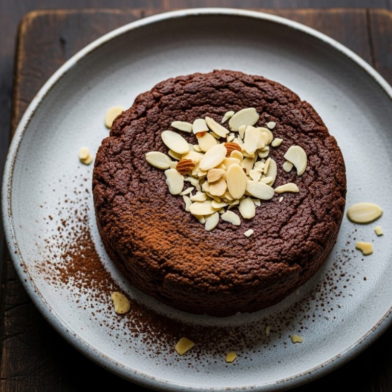 Paleo German Snack: Chocolate Almond Truffle Cake