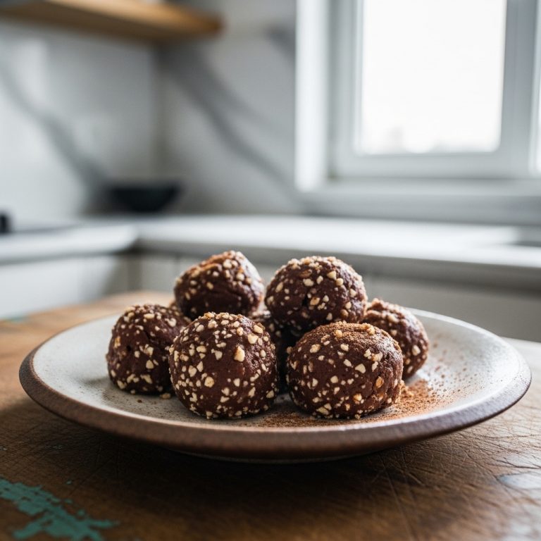 Paleo Hungarian Dessert: Almond Cocoa Fudge Bites