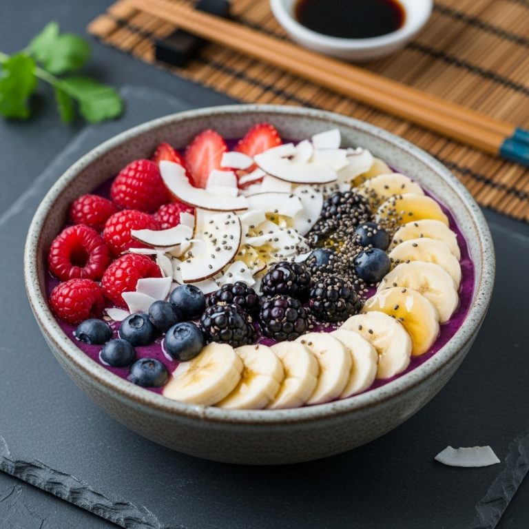 Paleo Indian Brunch Smoothie Bowl
