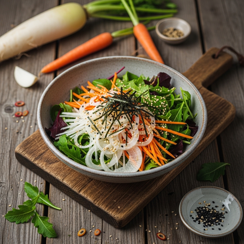 Paleo Japanese Sunrise Salad Bowl