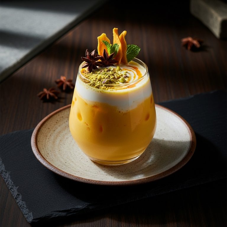 Paleo Mango Lassi Cocktail