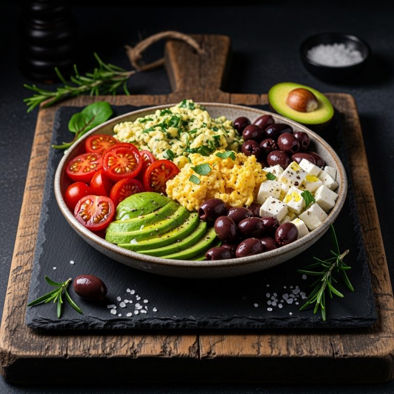 Paleo Mediterranean Sunrise Bowl
